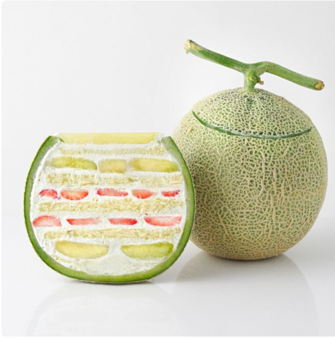 まるごとメロンケーキ